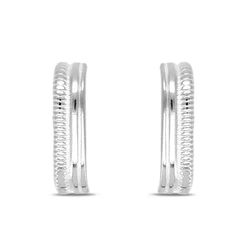 Brinco Top Retangular Trabalhado
