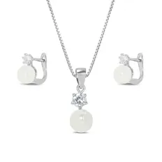 Conjunto Clássico de Pérola Biwa e Ponto Luz