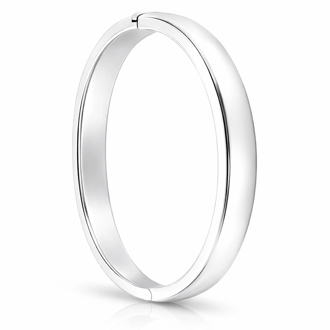 Bracelete Fio Quadrado Espelhado 9mm
