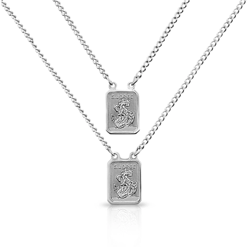 Escapulário Medalhas São Jorge