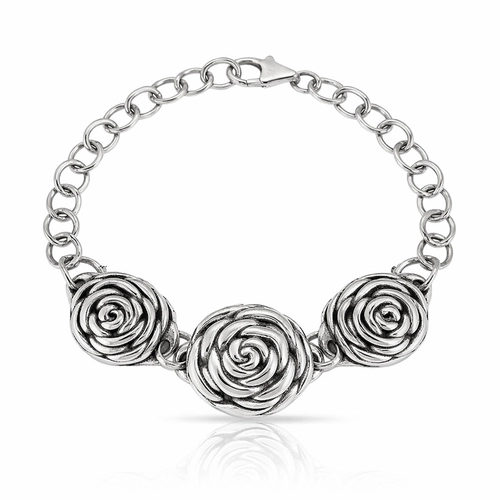 Pulseira com Flores em Eletroformação