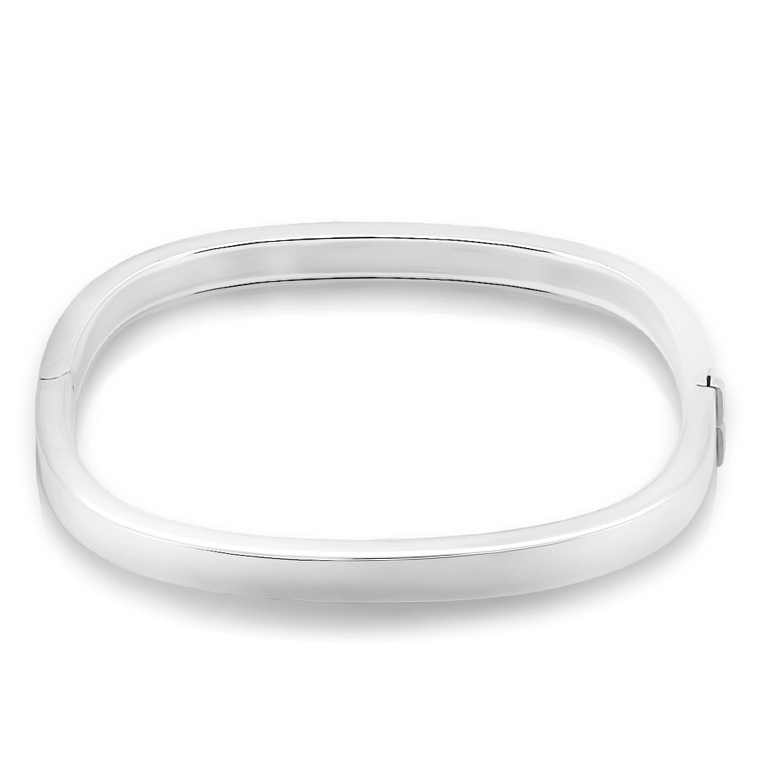 Bracelete Oco Quadrado e Espelhado