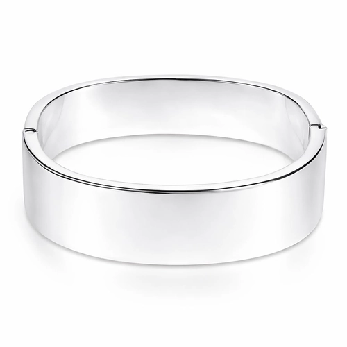 Bracelete Quadrado Largo e Espelhado