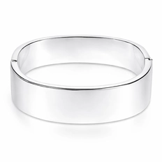 Bracelete Quadrado Largo e Espelhado