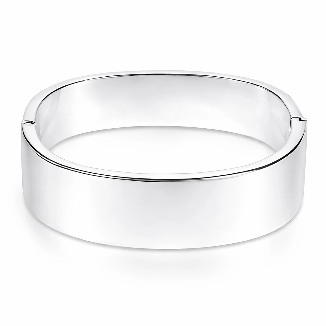 Bracelete Quadrado Largo e Espelhado