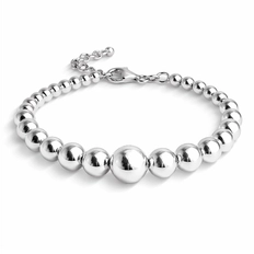 Pulseira de Esferas Espelhadas