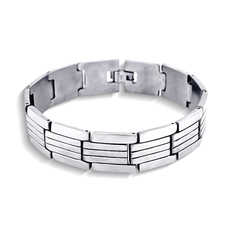Pulseira com Elos Trabalhados