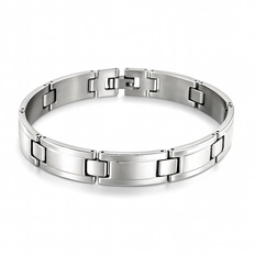 Pulseira com Elos Espelhados