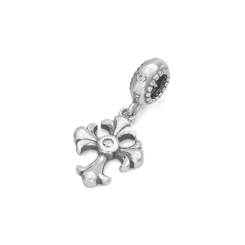 Berloque Cruz com Zircônia Cristal