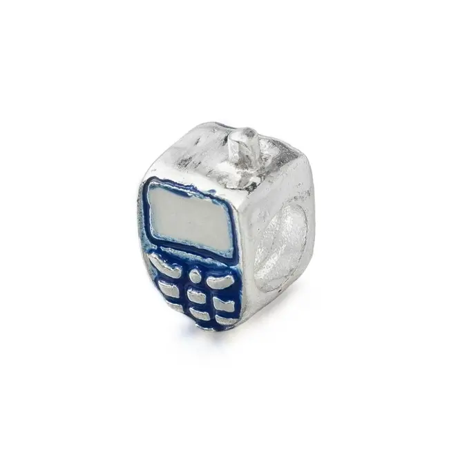 Berloque Presents Celular Azul Escuro Esmaltado