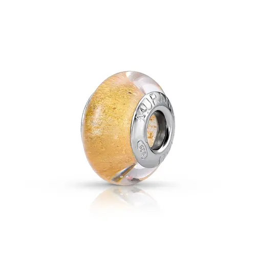 Berloque Separador Murano Dourado