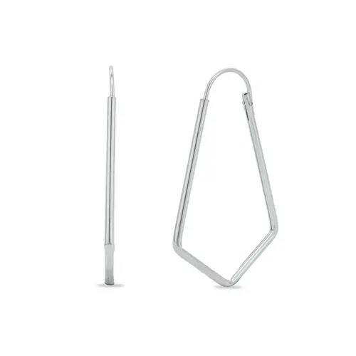Brinco de Argola com Fio Roliço