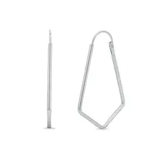 Brinco de Argola com Fio Roliço