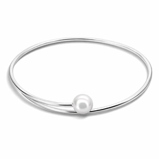 Bracelete Fio com Esfera Espelhada