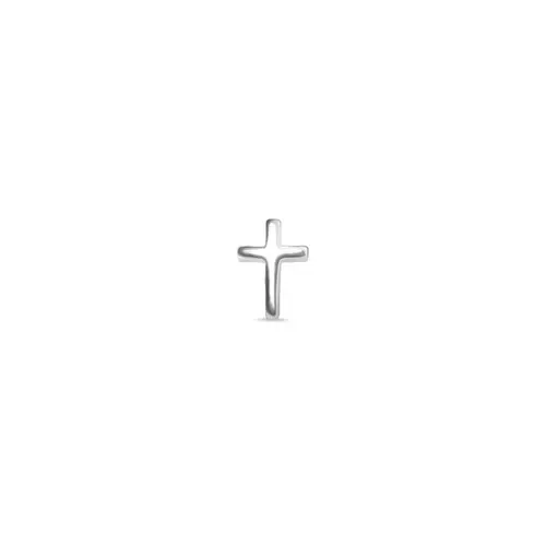 Piercing Brinco Cruz Espelhada