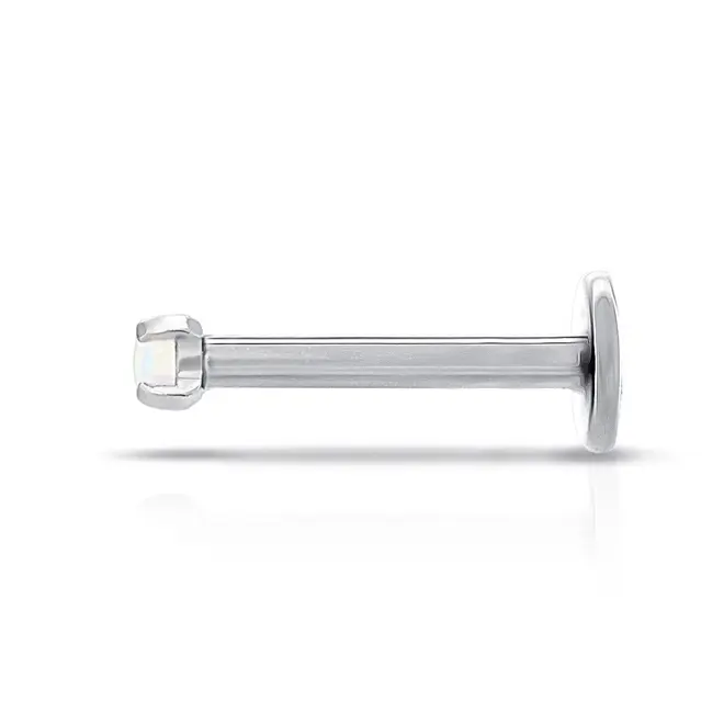 Piercing Com Pedra Opala P