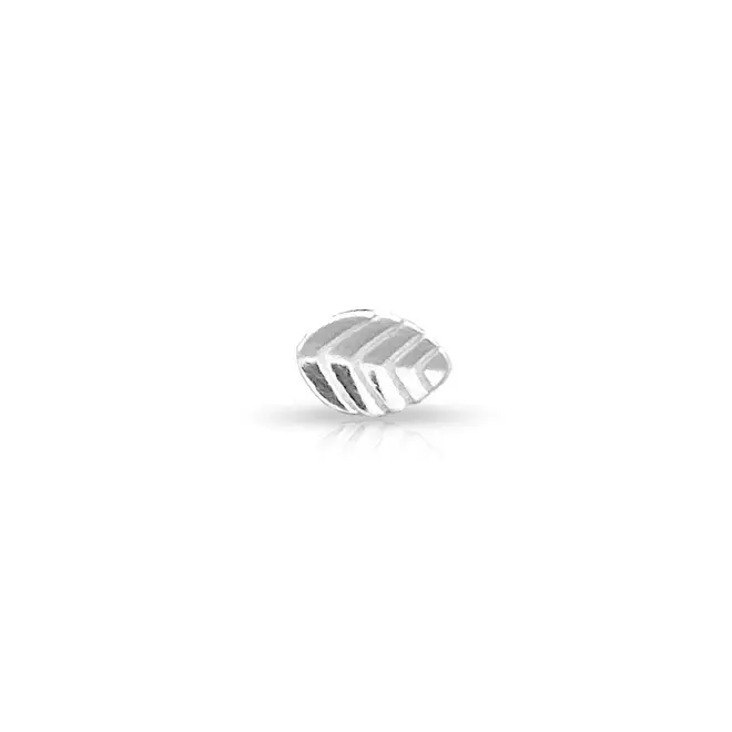 Piercing Brinco de Folha Espelhada