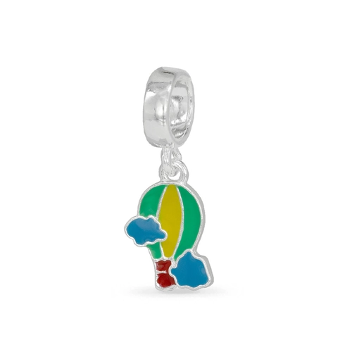 Berloque Presents Kids Balão Colorido Esmaltado