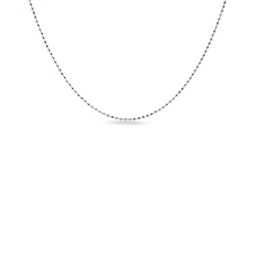 Corrente com Esferas Diamantadas 40 cm