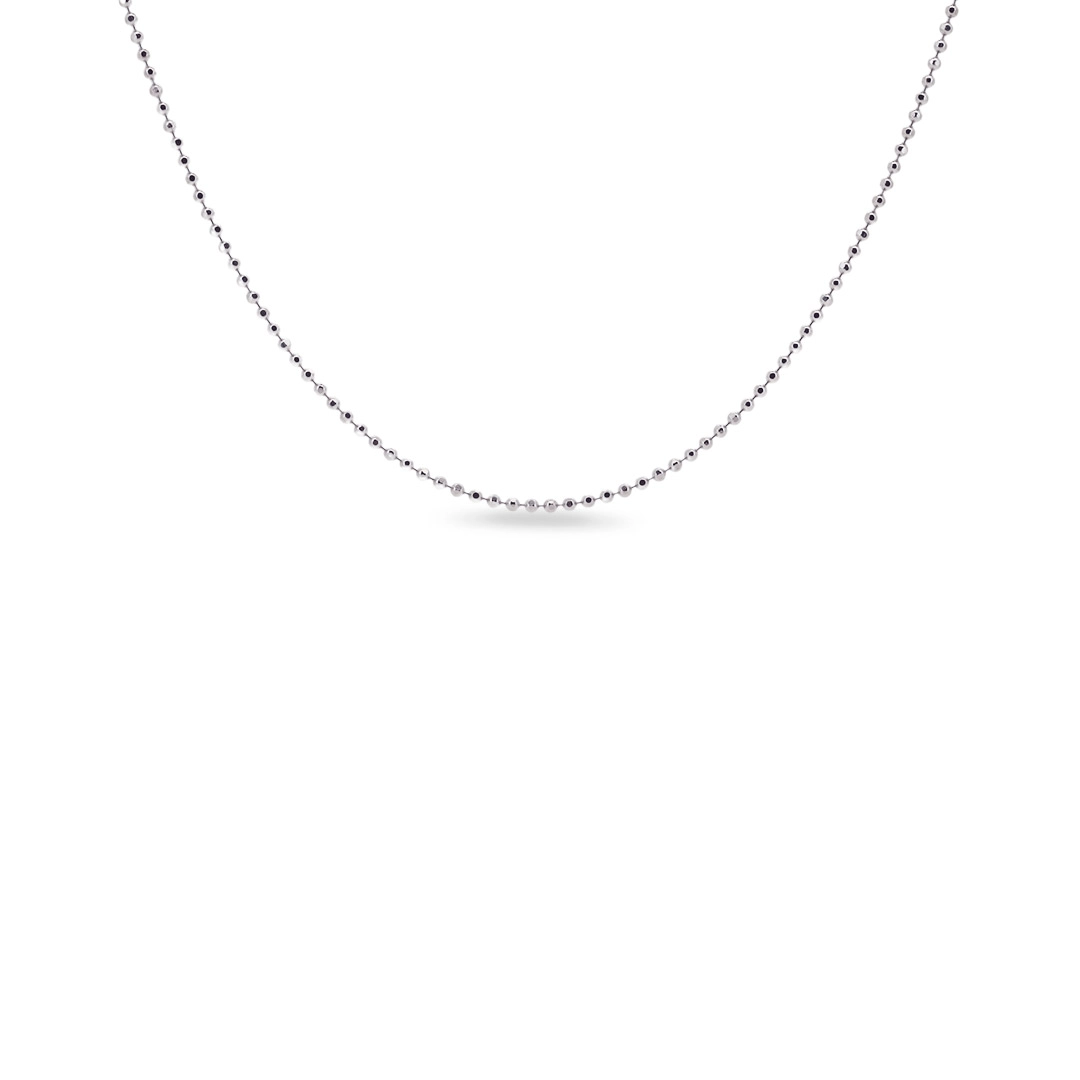 Corrente com Esferas Diamantadas 40 cm