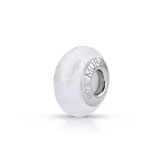 Berloque Separador Murano com Glitter