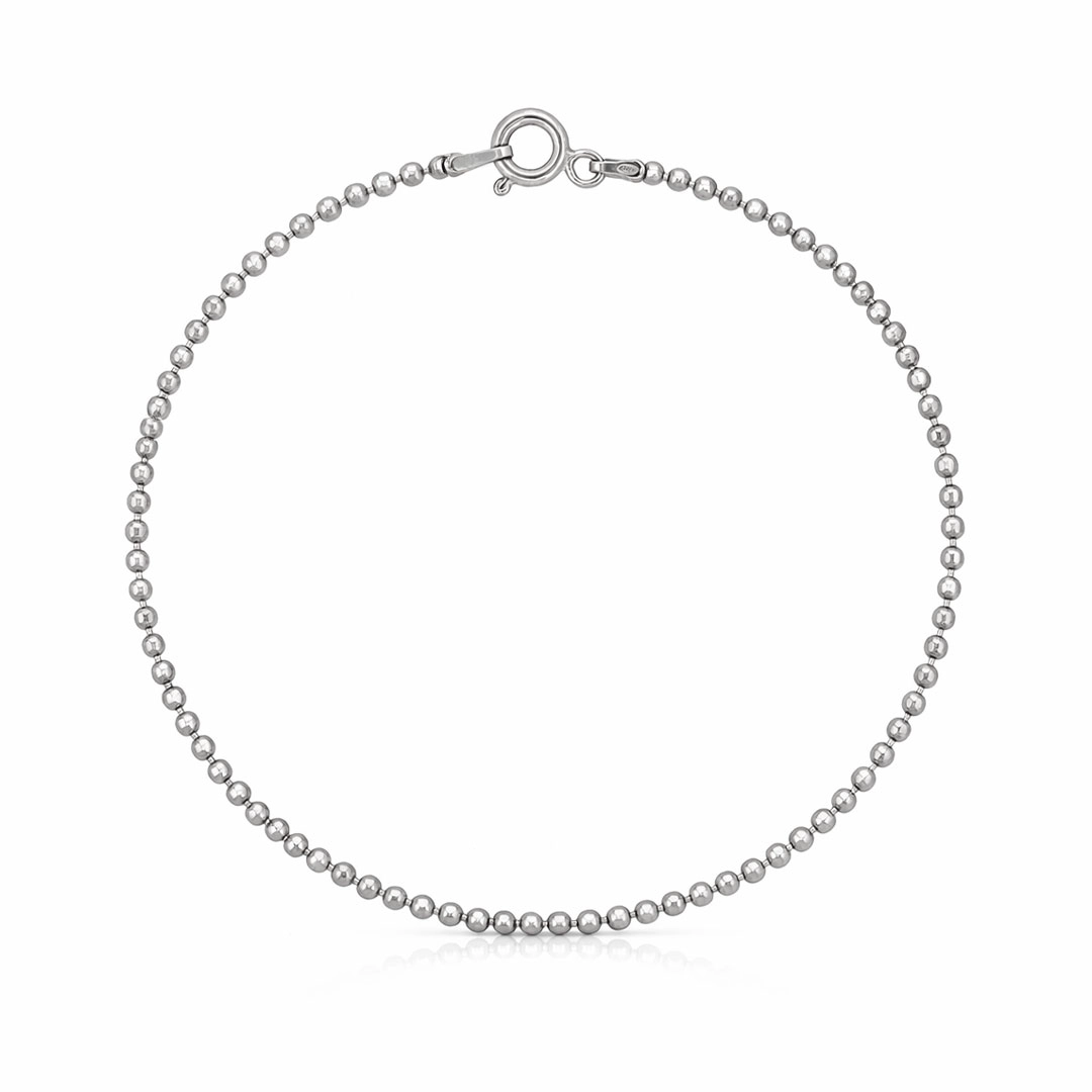 Pulseira com Esferas Diamantadas