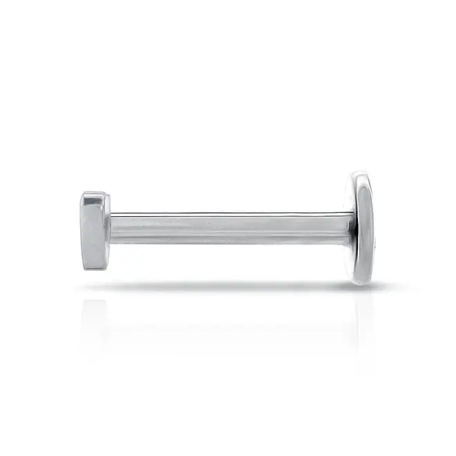 Piercing com Coração Espelhado