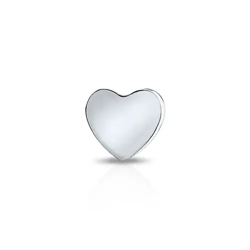 Piercing com Coração Espelhado