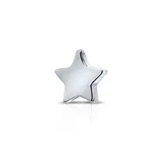 Piercing com Estrela Espelhada