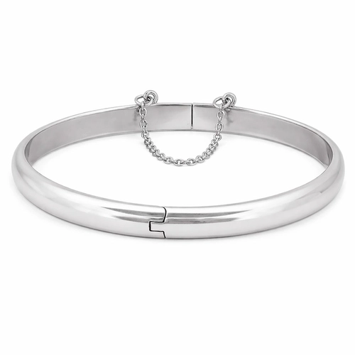 Bracelete Espelhado com Trava 6 mm