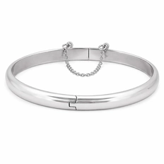 Bracelete Espelhado com Trava 6 mm