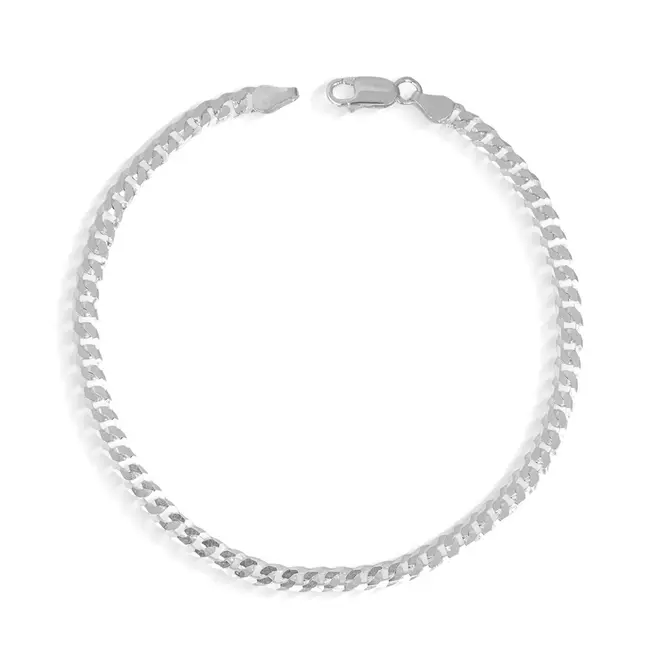 Pulseira Gourmette Flat 22 cm
