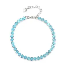 Pulseira Riviéra com Zircônia Topázio