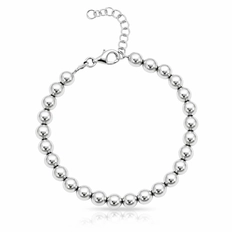 Pulseira Esferas Espelhadas 6 mm