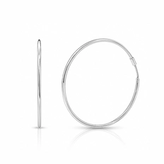 Brinco de Argola Com Fio Roliço G