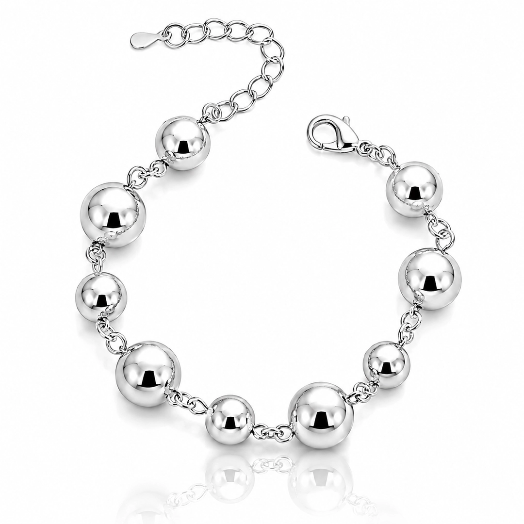 Pulseira Espelhadas com Esferas