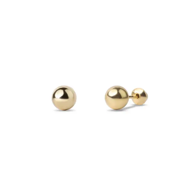Brinco Baby Gold Esfera 3 MM