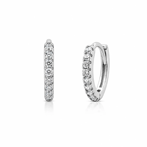 Brinco Blend Collection Click com Zircônias Cristal G
