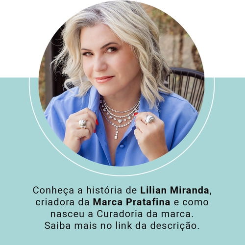 Gargantilha de Prata Blend Collection Flor de Luz