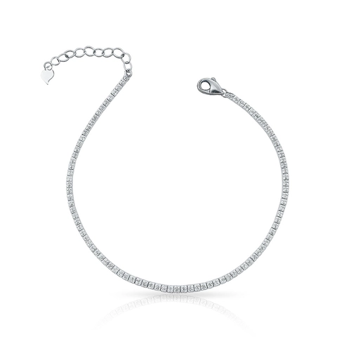 Pulseira Riviera com Zircônias Cristal - Blend Collection