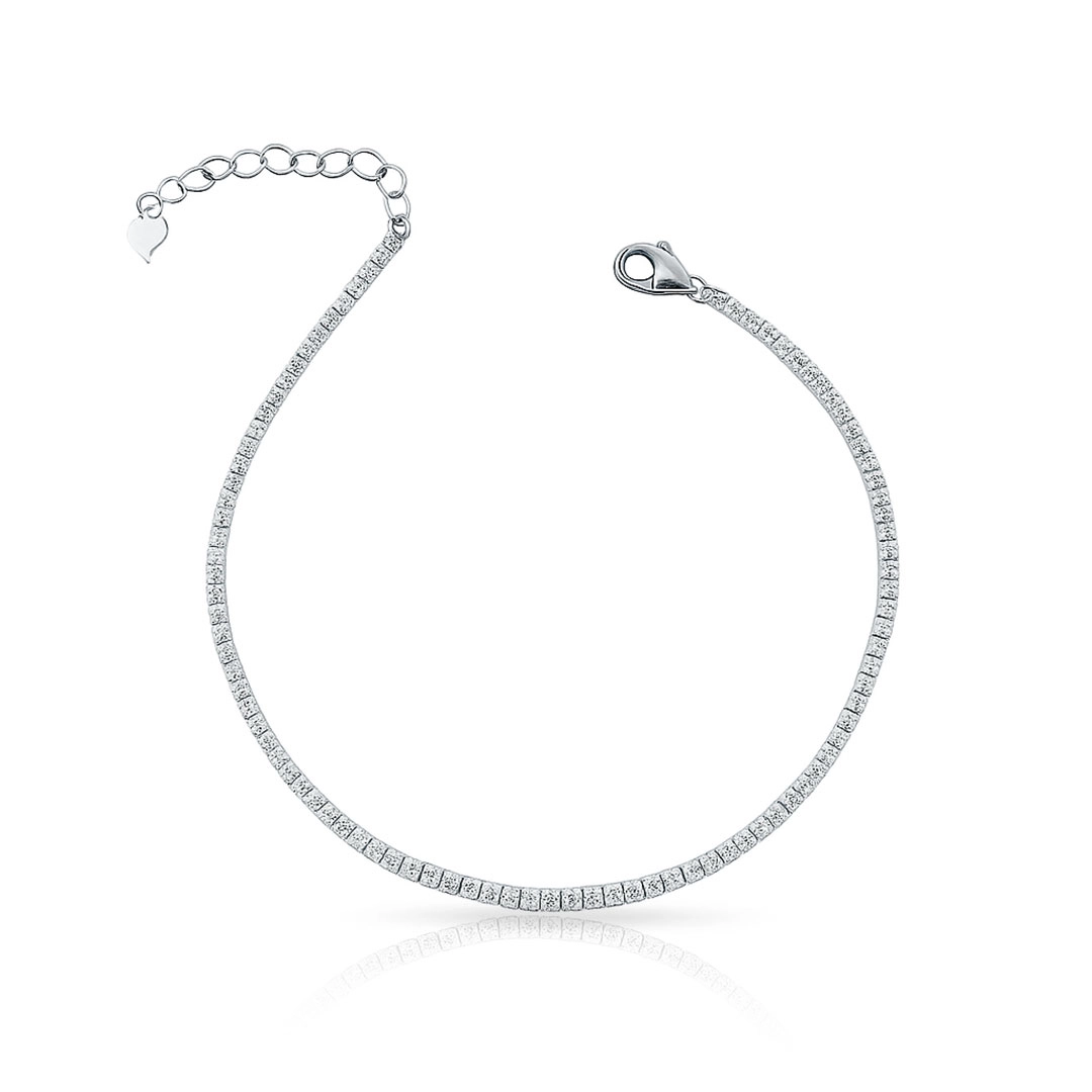 Pulseira Riviera com Zircônias Cristal - Blend Collection