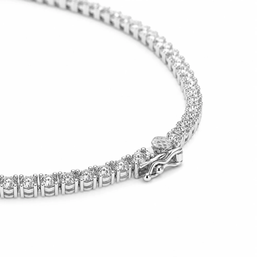 Colar Blend Collection com Zircônias Cristal Redondas