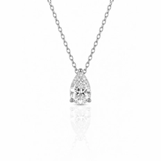 Gargantilha Blend Collection Gota com Zircônia Cristal