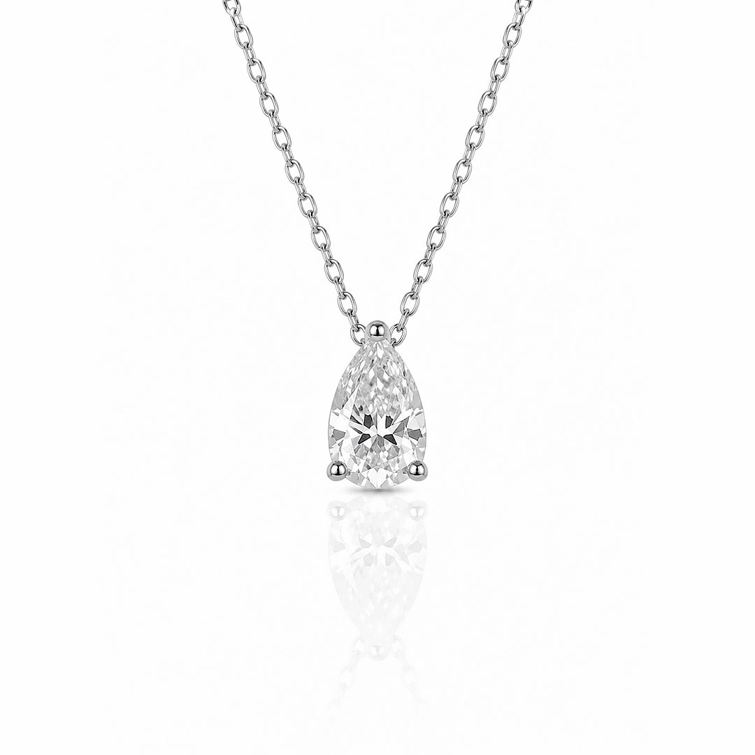 Gargantilha Blend Collection Gota com Zircônia Cristal