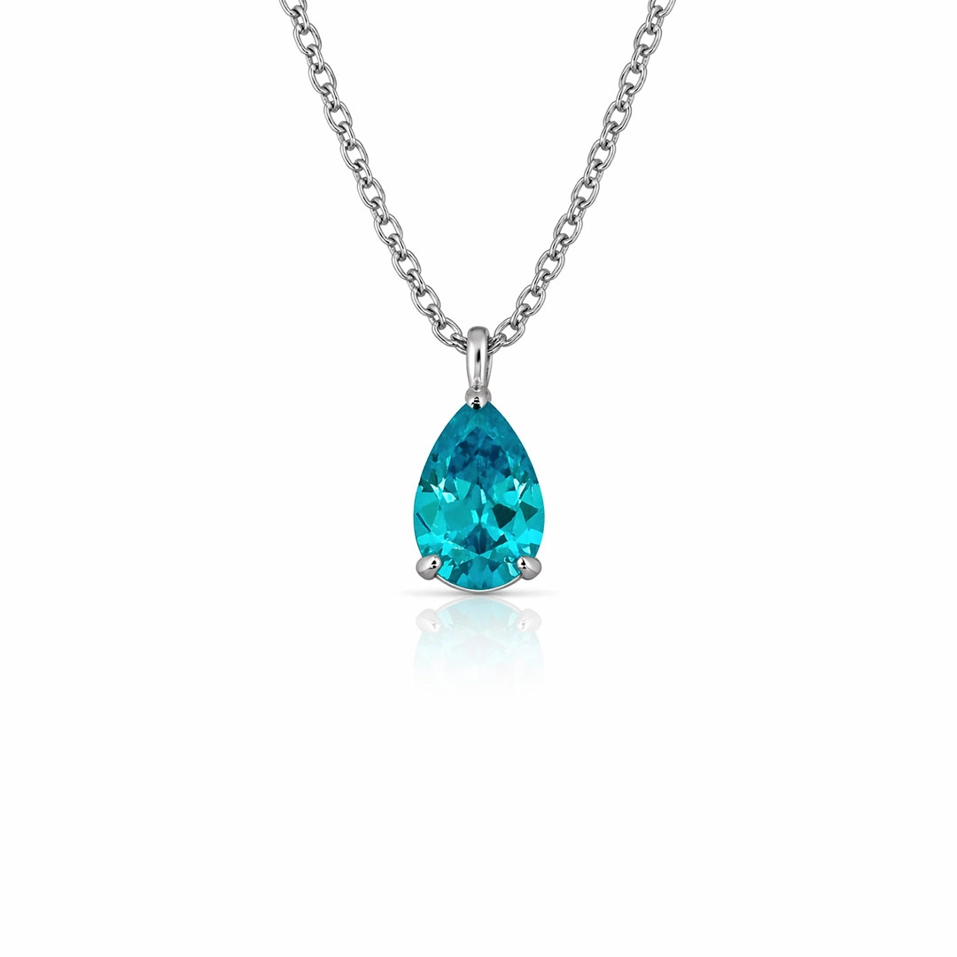 Gargantilha Blend Collection Gota com Zircônia Topázio
