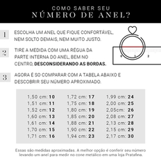 Anel Envelhecido Corrente Spinner