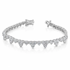 Pulseira Blend Collection Riviera Trabalhada em Zircônia Cristal