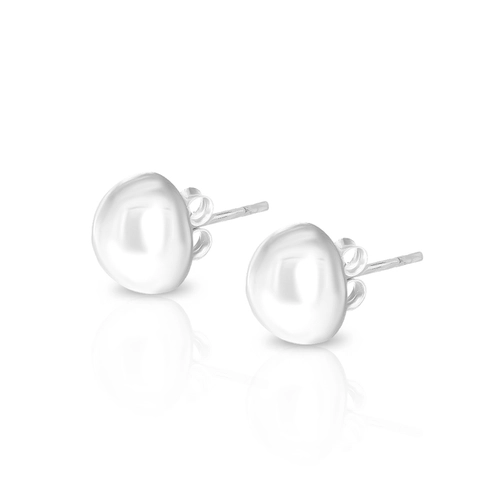 Brinco Top Meia Esfera Espelhada