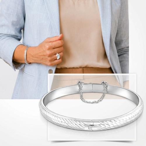 Bracelete Diamantado com Trava