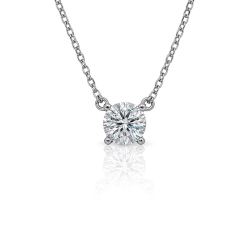 Gargantilha Zircônias Cristal Redonda - Blend Collection